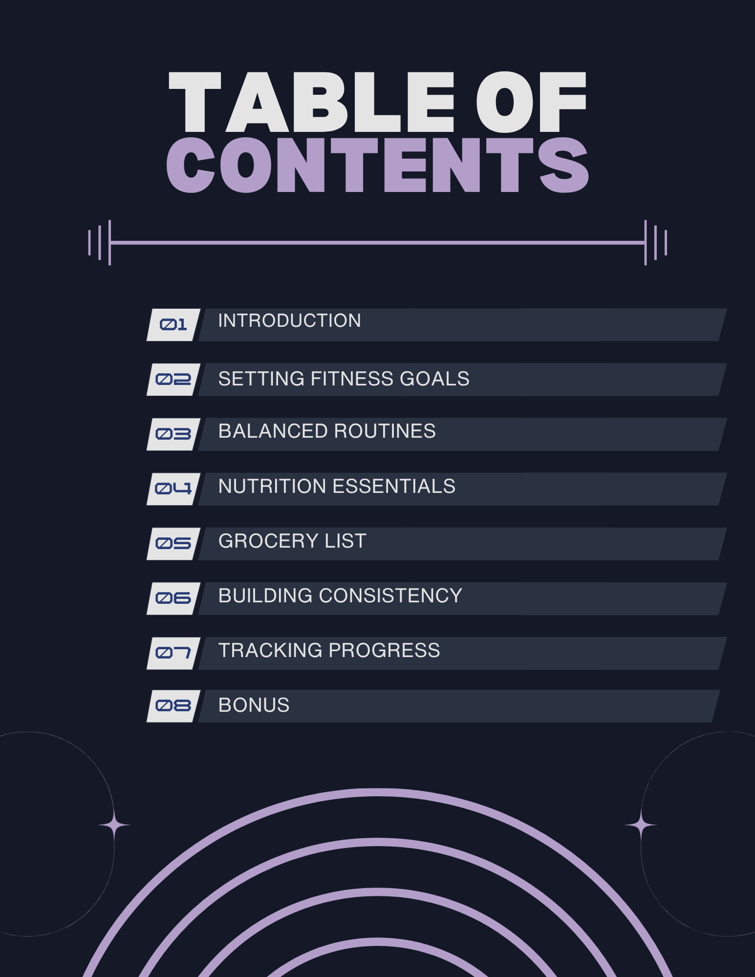 FITNESS BUSY BODY RESET GUIDE